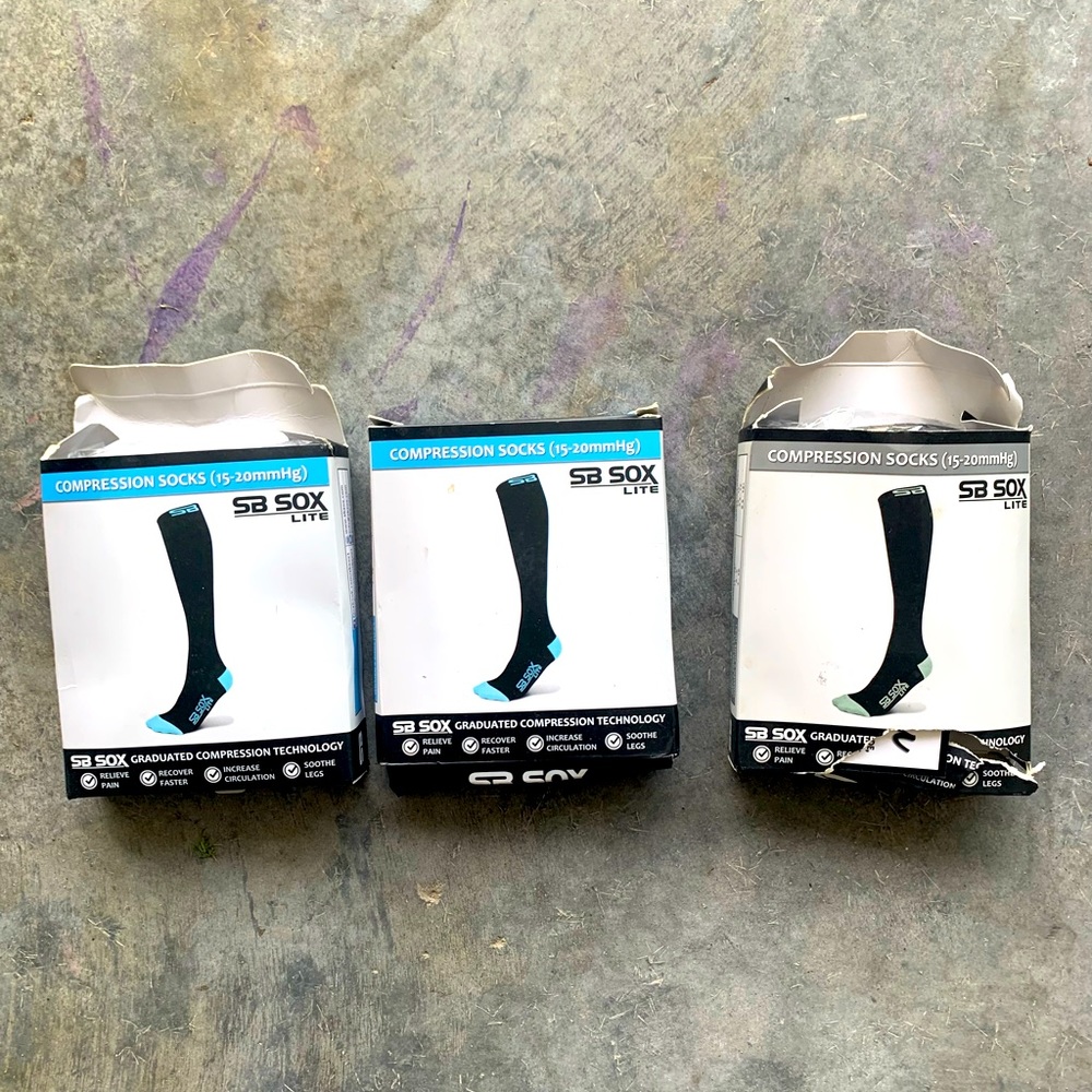 3 Comfortable Compression lite socks